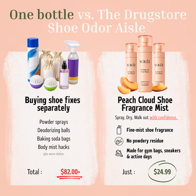 Peach Cloud Shoe Fragrance Mist