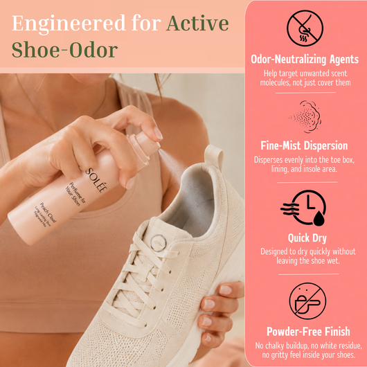 Peach Cloud Shoe Fragrance Mist