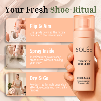 Peach Cloud Shoe Fragrance Mist