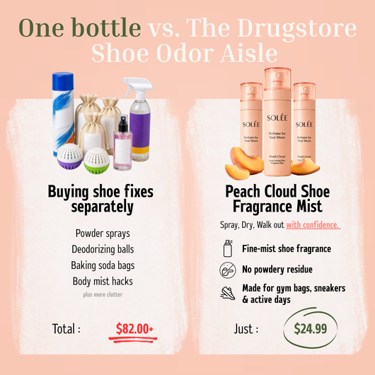 Peach Cloud Shoe Fragrance Mist